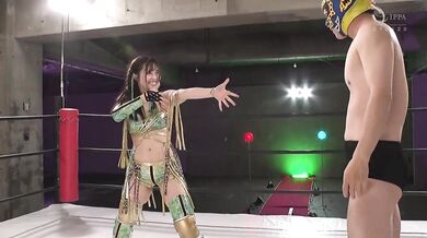 RCTD-509 Busty Female Professional Wrestler Aiya (AYA) Directly hits on a bitterly dangerous day! Consecutive Creampie Death Match! !