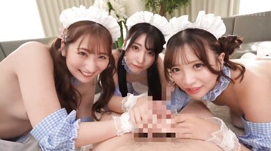 MKMP-614 Suffocating from the pressure of her hips! A harem of peach-bottomed maids who will take care of everything for you - Hikaru Minazuki