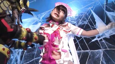SPSA-037 Defeat the heroine! The Strongest Phantom I Thought Up ~ Spider-Type Phantom Spider-Luss VS White-Coated Warrior Saint Angel Nana Hayami - Dont Be Quick