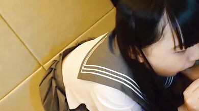 FC2-PPV-4577870 【No Condom・Uniform Cosplay】Creampie and Bareback Sex with an Immature Amateur Baby-Faced Beauty Who's Totally Hooked on Sex [Bonus: High-Quality Video]