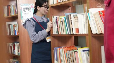 NHDTC-202 A beautiful librarian who likes younger men secretly gives a young man a handjob through a bookshelf, making him ejaculate, and then has sex with him while he tries to suppress his moans, even letting him cum inside her.
