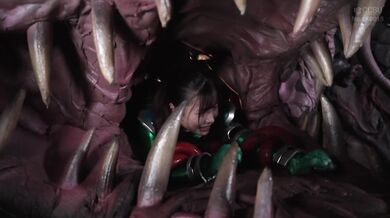 SPSD-008 Heroine Swallowed Whole - Senkou Sentai Sairyuuger - Mai Arisu