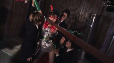 GHNU-094 Masked Beauty Saint Warrior Eclipse Fall Yui Tenma - Sora Kamikawa
