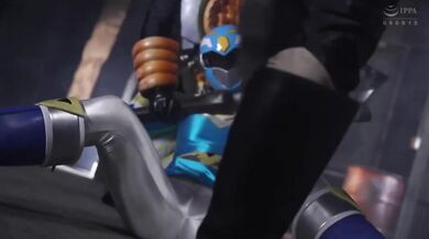 SPSC-042 Sexual Spirit Injection! Nakadashi Mask Tensho Sentai Wing Ranger Blue Wing Blue Bird with Plucked Wings Sengoku Monaka