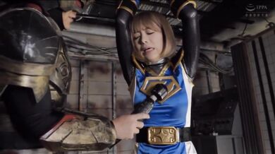 GHNU-095 Seinin Sentai Kageranger Kageblue Injuu Transformation Operation - Nozomi Arimura
