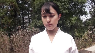 AMY-001 Karate Black Belt Meat Urinal Girl Seika Sakuya - Sakuya Sayaka