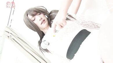 HSM-062 She's a fair-skinned, slender, and neat-looking girl, but when she sees a big dick, she makes her 18cm dick cum! ! Erika Asagiri AV debut 2,565 6