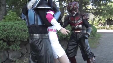 THZ-099 Super Heroine in Desperate Situation vol.99 Holy Treasure Squadron Jewel Ranger Jewel Pink in Despair! The Three Executives Teamed Up Akari Minase 60 0