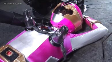 JMSZ-095 Heroine Complete Cosplay Fallen Hell Survive Pink Marina Saito