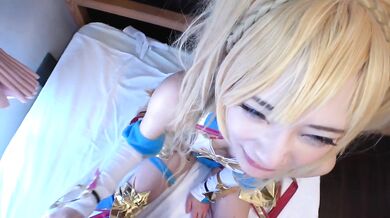 DJN-014 Short height 145 cm Shit small bitch girl beautiful girl cosplayer seeding impregnation continuous raw creampie fuck Ichijo Mio 250 6 - Mio Ichijo