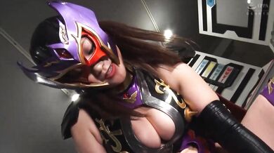 GHNU-082 Amateur, Scout from Evil Organization [Evil Fall & Demon Dress] - Hono Wakamiya